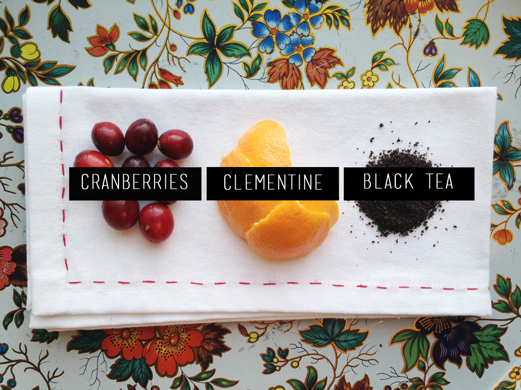 cranberry & clementine tea Goodbye Bernadette